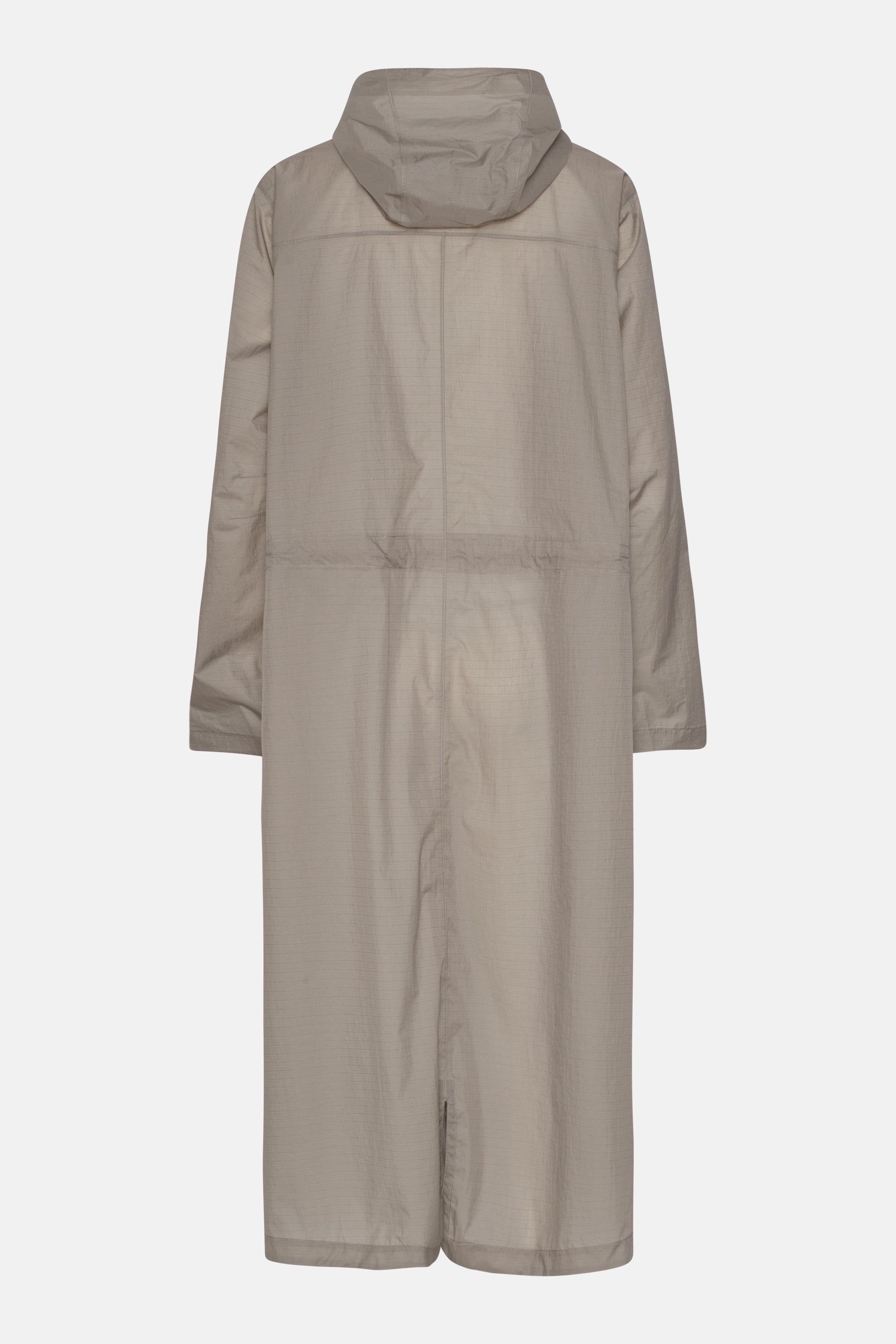 Imperméable Parka Coupe-Vent - Greige